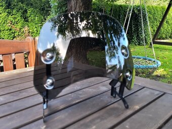 Větrný štít s držáky originál TRIUMPH zatmavený - 2