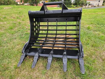 Prosévací lžíce se zuby, 150cm s upínáním S70 - 2