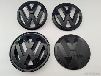 Farebné a chrómové znaky / emblémy / logo na VOLKSWAGEN - 2