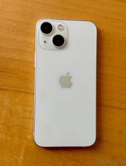 iPhone 13 Mini Starlight BATERIE 100% TOP - 2