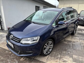 Volkswagen Sharan 2.0 tdi 130 kw ,7 mist.Tažné zařízení - 2