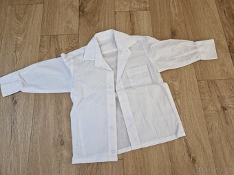 Slavnostní oblečení (kalhoty, sako a košile) vel.98 - 2