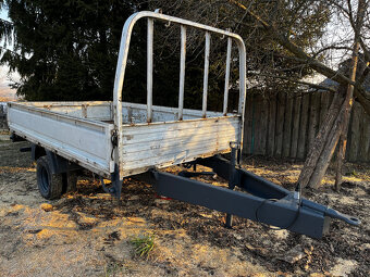 kára za traktor celokovová, pevná - 2