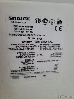 Prosklená lednice SNAIGE - 2