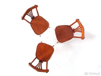 Starožitné židle THONET, 3 kusy. - 2