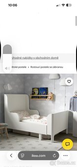 Rostoucí postel IKEA - 2