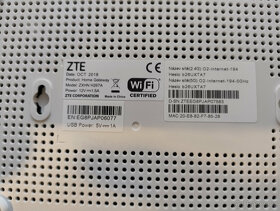 VDSL modem O2 ZTE H267A bílý - 2