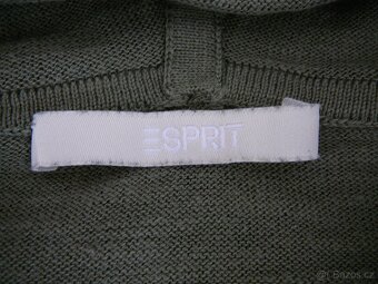 dámský prodloužený svetřík s kapucí ESPRIT - 2