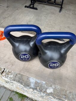 2x kettlebell insportline 20 kg - 2