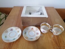 Porcelánový čajový nebo kávový set RETRO - 2