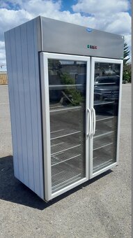 Full nerezová prosklená dvojlednice Tecnodom ( 1400 l ) - 2