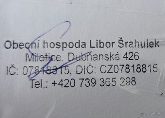 Poukaz na měsíční odběr denního menu - obecní hospoda Mikoti - 2