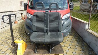 Sedačka Peugeot Boxer,Fiat Ducato,Citroen Jumper,r.v.2016 - 2