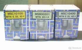 Nikon Mikroskop Objektívy - 2