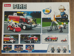 Stavebnice (lego) Sluban Letištní hasičský vůz M38-B0808 - 2