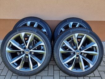 21″ 5×112 AUDI Q7 / SQ7 + 285/40R21 CONTINENTAL nové letné - 2