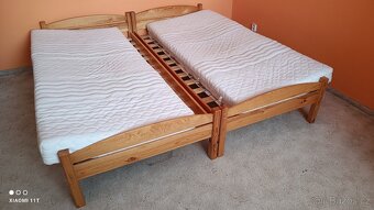 2x postel 90 x 200 cm (zamluveno) - 2