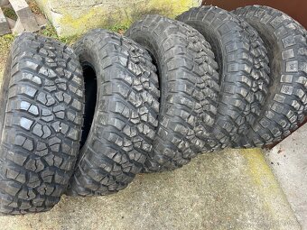 Bf Goodrich 255/75 r17 sada 5ks Jeep Wrangler - 2
