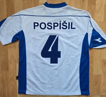 Hraný dres FC Slovan Liberec Pospisil 4 Diadora XL - 2