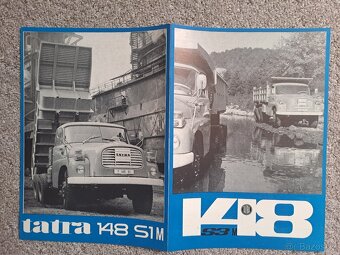 Tatra 148 dobový prospekt pro sběratele - 2