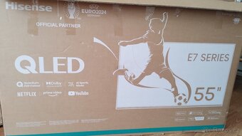 Hisense 55″ QLED – málo používaná, originální balení, Svitav - 2