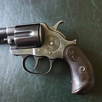 Velký US revolver COLT Frontier 1878 ráže 45LC dvojčinný TOP - 2