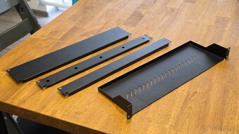 Mikrotik mAP. wAP, hEX, rack vyvazováky, záslepky, police - 2