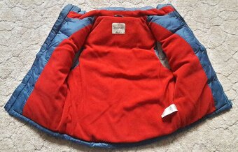 Dětská teplá zimní (podzimní) šusťáková vesta vel. 128 - 2