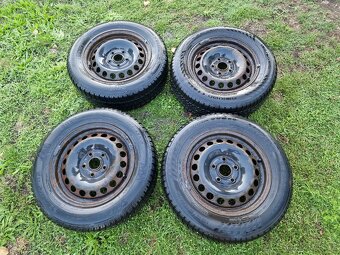 Sada disků se zimním pneu 5x112 195/65/15 - 2