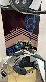 Snowboard Gravity 130 cm včetně vázání - 2