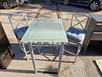 Jídelní Bar Set Komplet 60x80 výška 90 cm - 2