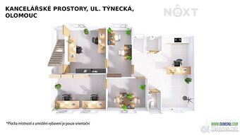 Pronájem komerční Kanceláře, 100㎡ - 2