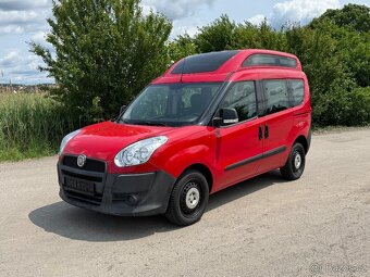 Fiat DOBLO PANORAMA 1.4i 70kw, KLIMATIZACE, NOVÁ STK, 5 MÍST - 2