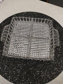 Křišťálová broušená miska - 2