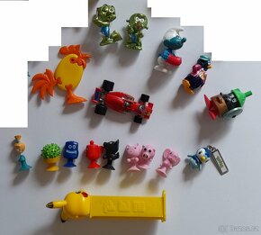 Figurky z kinder vajíček a stikeez - 2