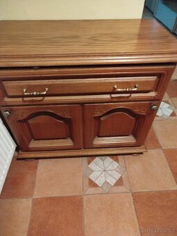 Rustikální komoda botník - 2