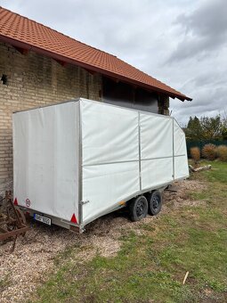 Přívěsný vozík dvouosý - 2