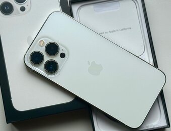 iPhone 13 Pro Max Silver BATERIE 100% TOP - 2