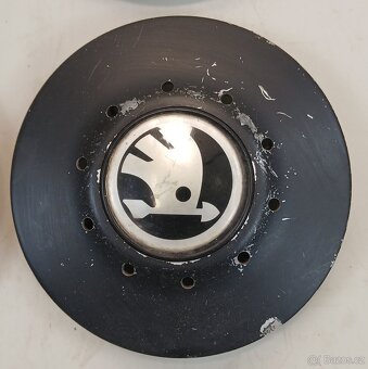 Sada středových krytek Škoda - 4ks - 2