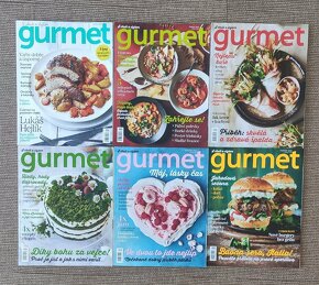 časopis Gourmet ročník 2022 a 2023 - 2