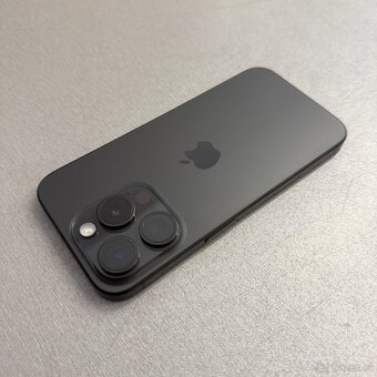 iPhone 15 Pro 256GB, 100% baterie, 12 měsíců záruka - 2