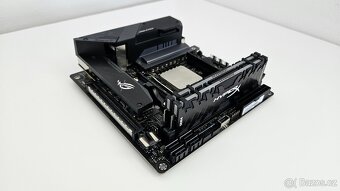 Základ počítače: Asus B550-I + Ryzen 5 3600 + 32GB RAM - 2