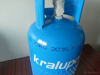 PB láhev/ bomba 5 kg ČISTÝ PROPAN ZAPLOMBOVANÁ - 2