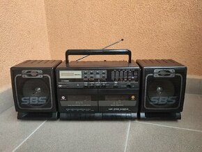 PORTABLE STEREO COMPONENT SYSTEM CLATRONIC SRR 169 + MANUAL. - 2