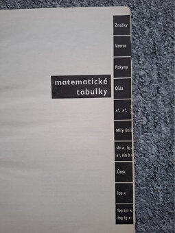 Matematické fyzikální chemické tabulky - 2