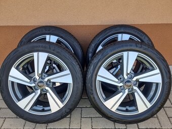 18″ 5×112 AUDI Q2 + 215/50R18 CONTINENTAL letné NEW dot2024 - 2