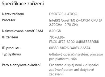▼Dell Latitude E6440 - 14" / i5-4310M / 8GB / SSD / ZÁR▼ - 2