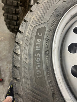 Zimní pneu barum Snovanis 3 195/65 R16 C s disky - 2