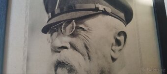 Obraz tisk T.G. Masaryk autor K.Plicka - 2