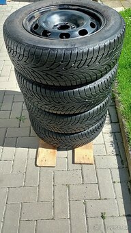 Sada zimní pneu 195/65R15 5x100 - 2